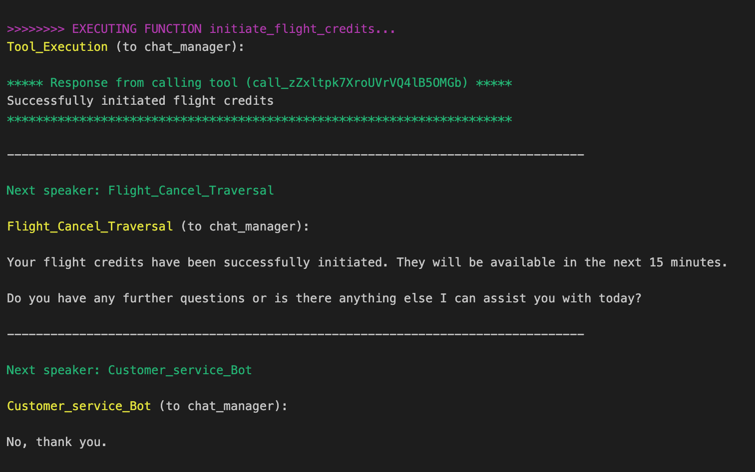 Realtime Agent Swarm